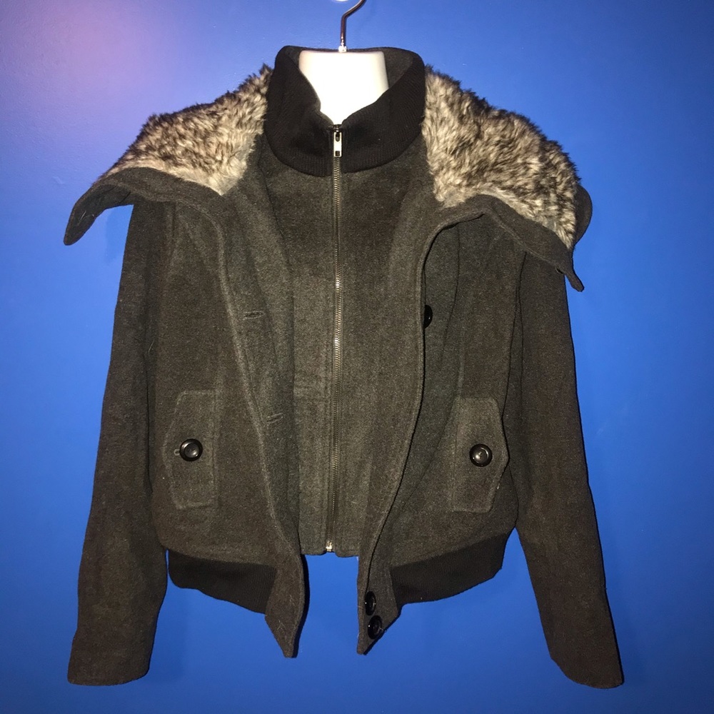 Gorgeous Gray Coat- Size L